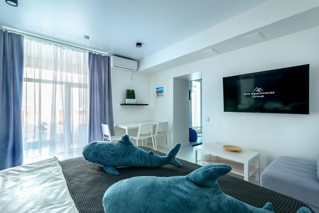 Апартаменты в первой линии с выходом к пляжу