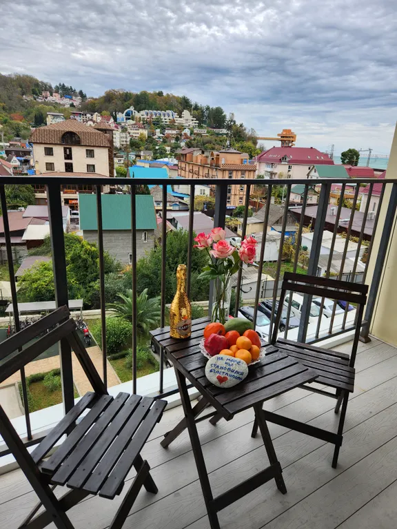 Студия с видом на море