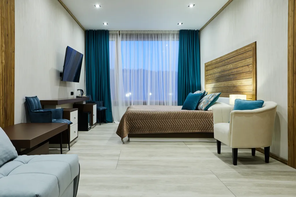 Квартира Полулюкс с кроватью размера king-size и видом на озеро — аренда посуточно в Терву