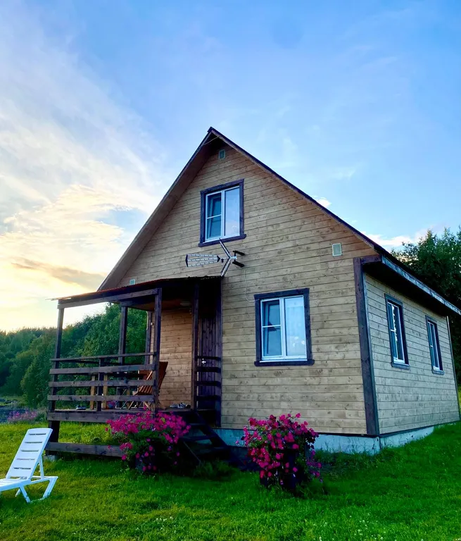 Коттедж Уютный дом на берегу озеру "Прозрачный берег №3" — аренда посуточно в Сортавала