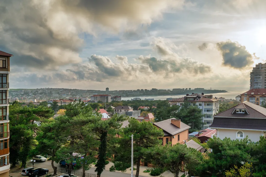 Квартира Квартира Уютная студия с видом на море — Геленджик