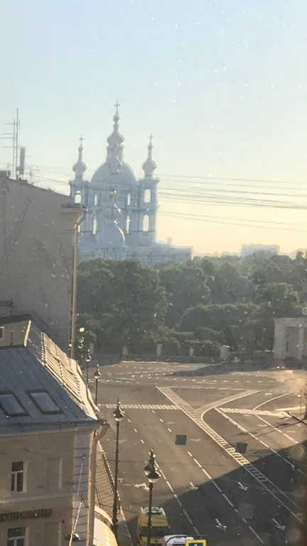 Квартира Апартаменты с видом на Смольный Собор — Санкт-Петербург