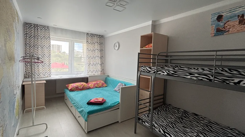 Просторная евро трёхкомнатная квартира в центре