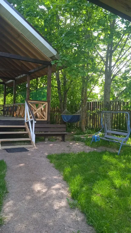 Коттедж с баней и горячей купелью