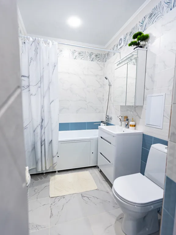 Квартира Квартира Новая евродвушка с просторной кухней-гостиной — Калининград