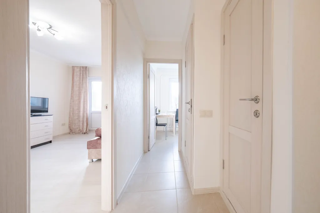 Апартаменты студия на четверых в отличном районе