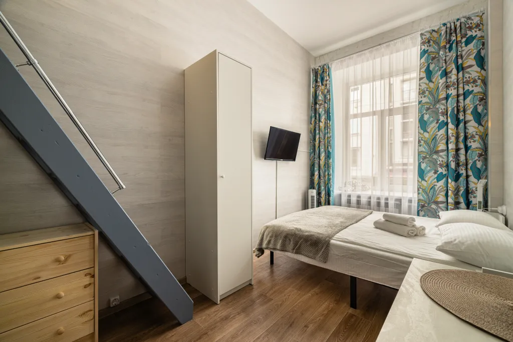 Квартира Квартира Двухуровневая евро студия в самом центре — Санкт-Петербург