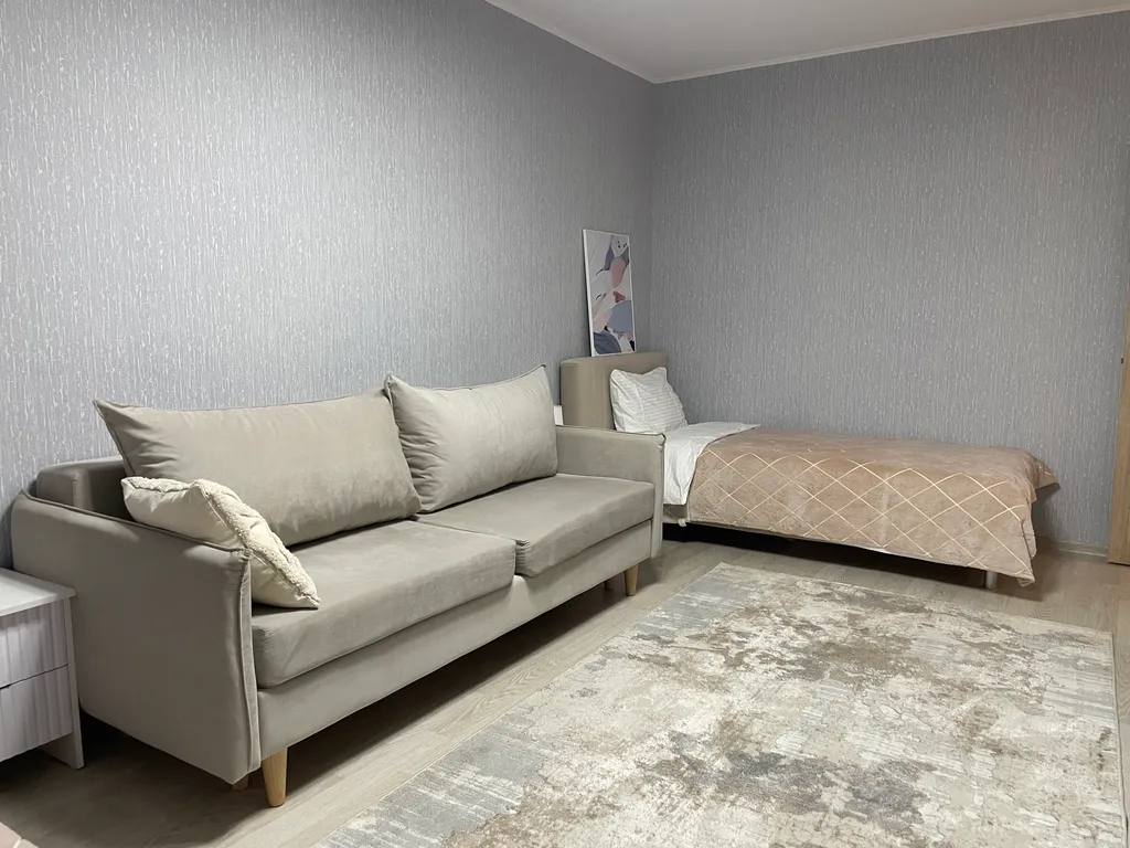 Просторная квартира с лоджией в центре курорта Завидово