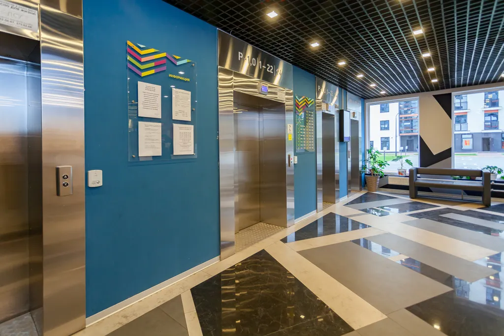 Квартира Квартира Студия в комплексе апартаментов Салют — Санкт-Петербург