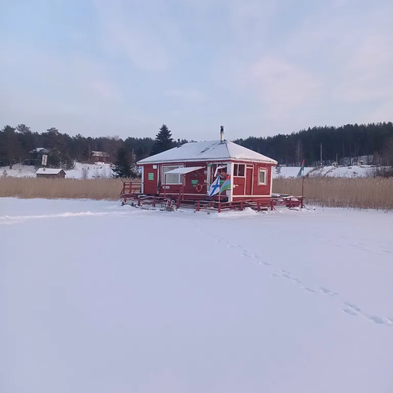 Современный дом на берегу Ладоги