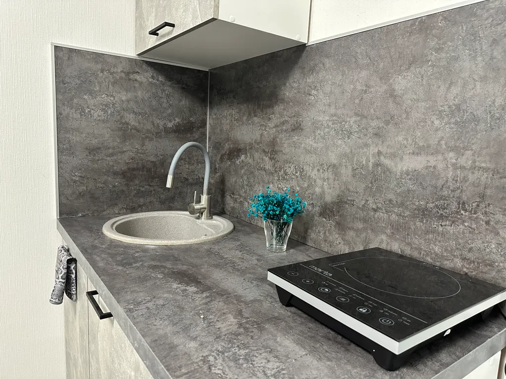 Современная квартира в новом районе вдали от шумных дорог и толп людей