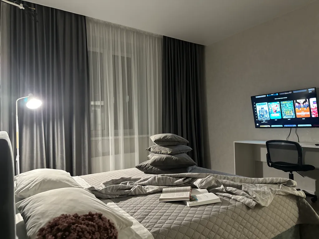 Современная 1-комнатная квартира, район Юбилейный