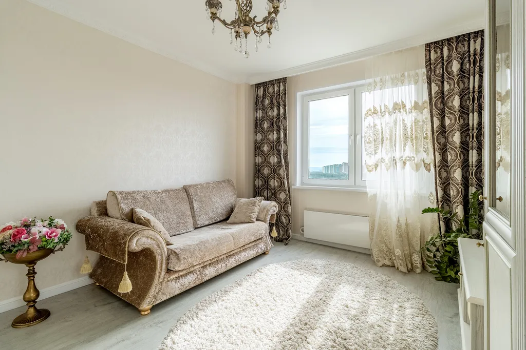 Красивая квартира с дизайнерским ремонтом