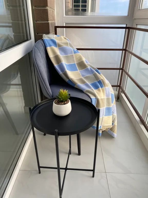 Стильная еврооднушка с видом на Волгу