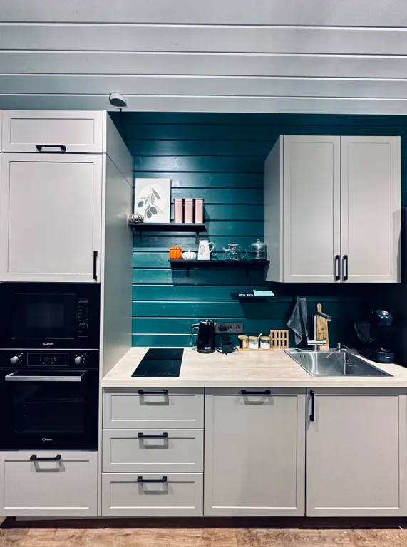 Новый дизайнерский дом с сауной и чаном