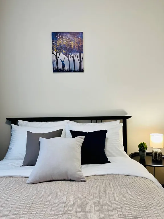 Квартира Уютная евро 3-комнатная квартира в 1 минуте от метро Академическая — Москва