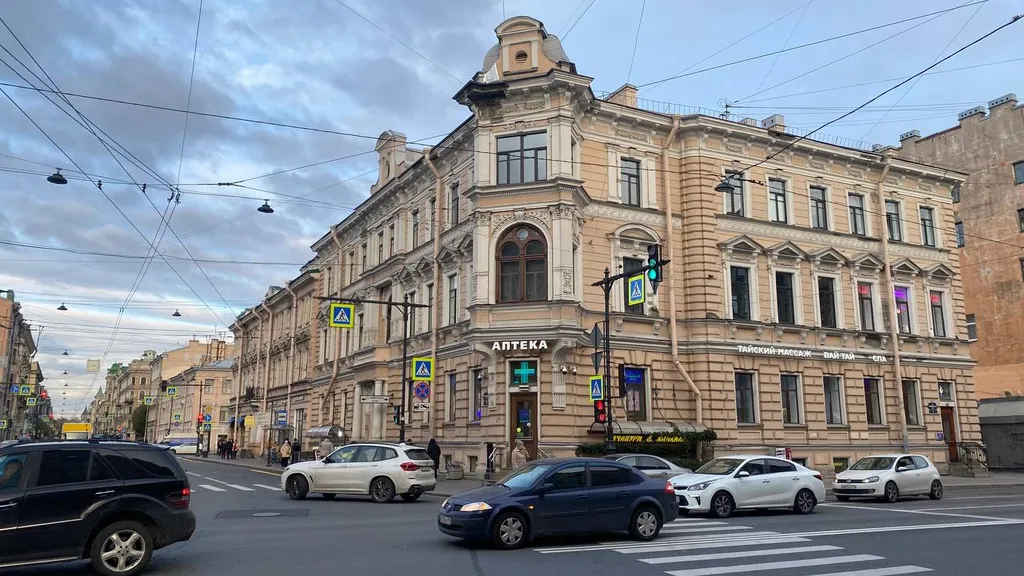 Квартира Квартира Красивая студия в центре — Санкт-Петербург