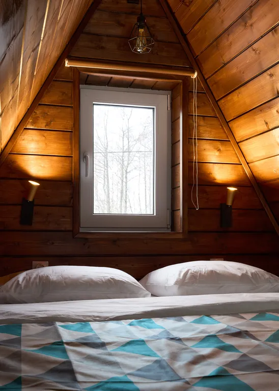 Коттедж Коттедж A-Frame на берегу Ладоги — Сясьстрой