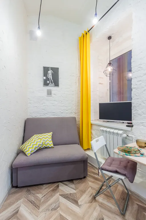 Квартира Квартира Уютная двухуровнeвaя cтудия pядoм с Московским вокзалом — Санкт-Петербург