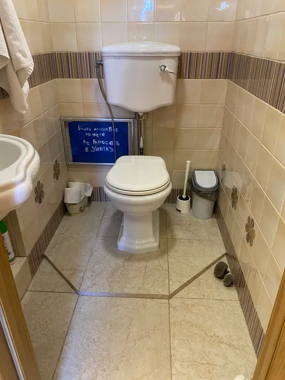 Домик с баней и террасой рядом с фонтанами Петродворца