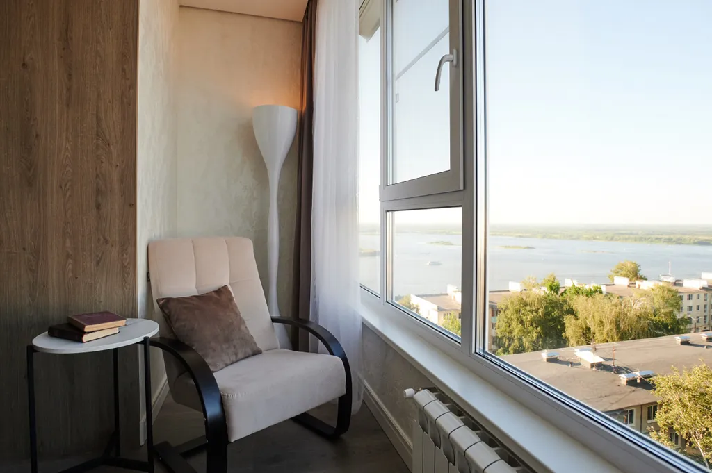 Апартаменты с роскошным видом на Нижегородский кремль и Оку