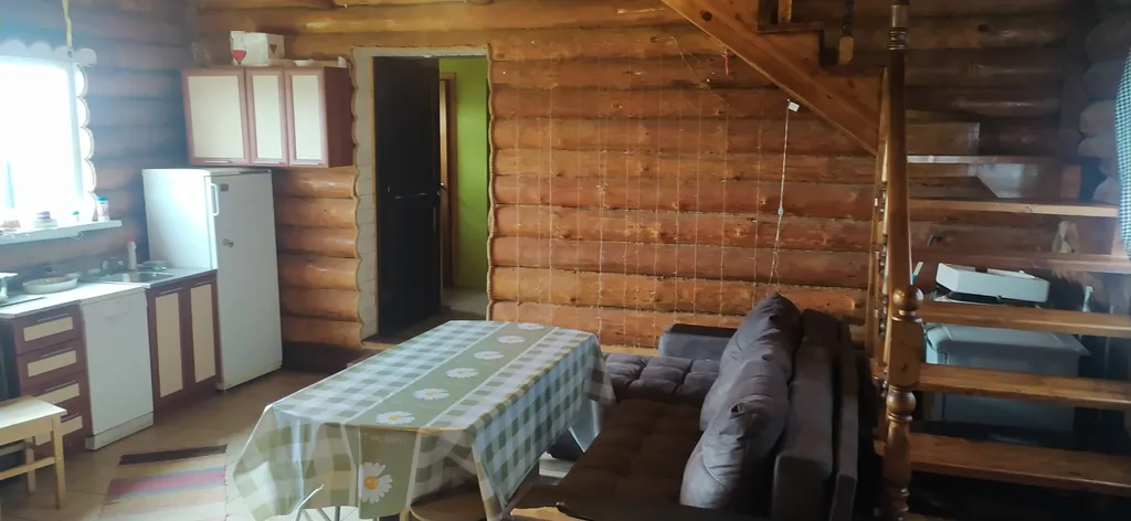 Коттедж Загородный деревянный дом с баней на дровах (Павловск, Коммунар) — Марьино