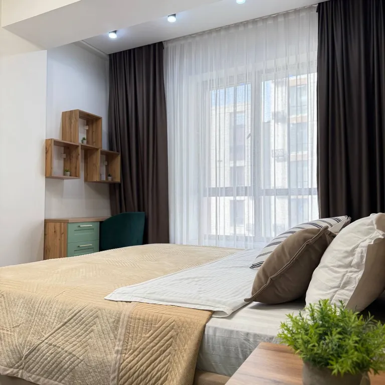 Отличная квартира в модном районе рядом с ТРЦ Мега Алматы