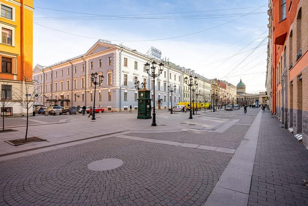 Квартира Квартира Уютная студия в центре — Санкт-Петербург