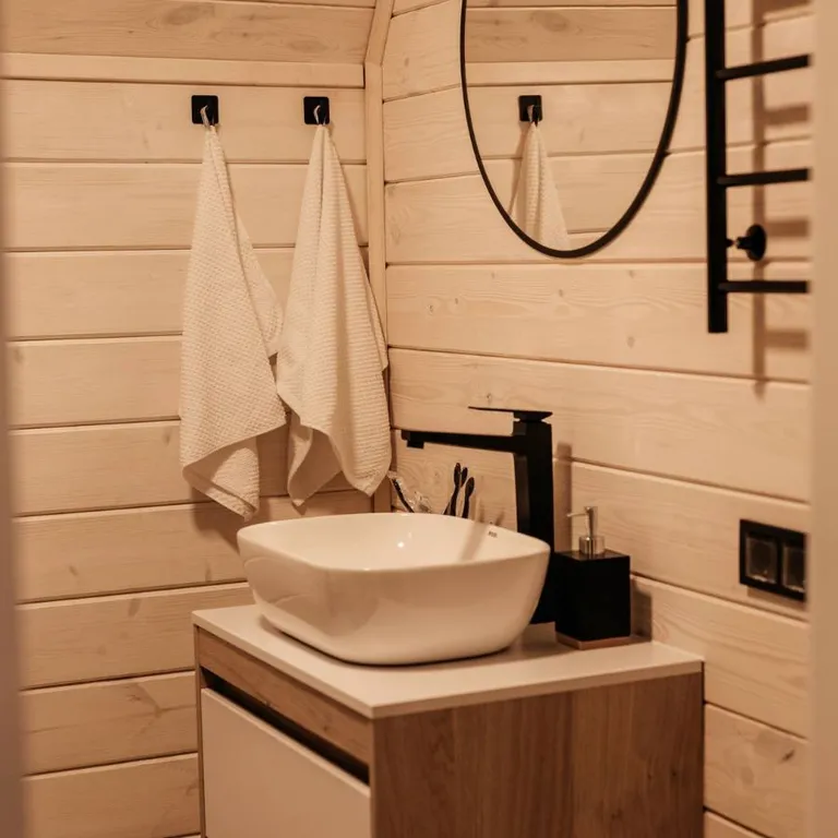 Треугольный дом с банным чаном A-freme paradise house by