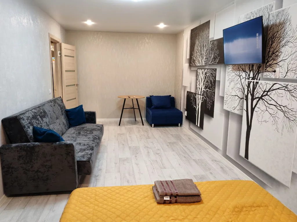 Уютная квартира с видом на город с дизайнерским ремонтом