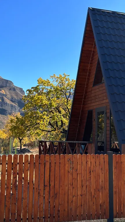 A-frame дом в уютном и тихом уголке