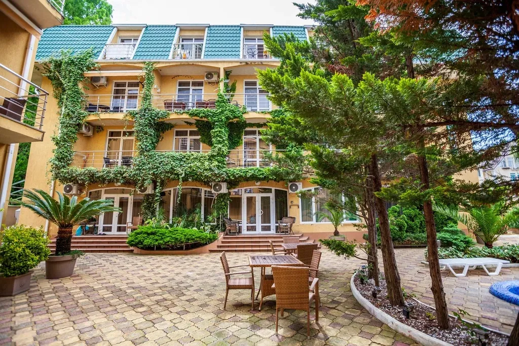 Квартира Квартира Студия у моря с теплым бассейном — Сириус