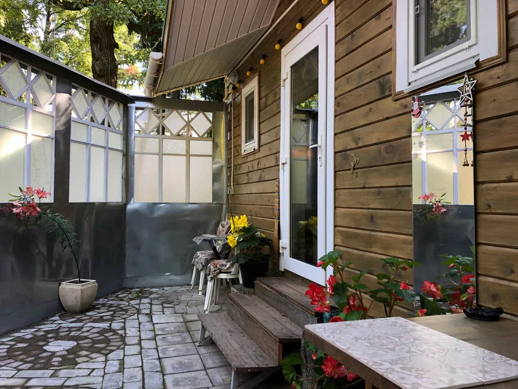 ТеремОК, дизайн сказки с финской сауной и мангал-олень