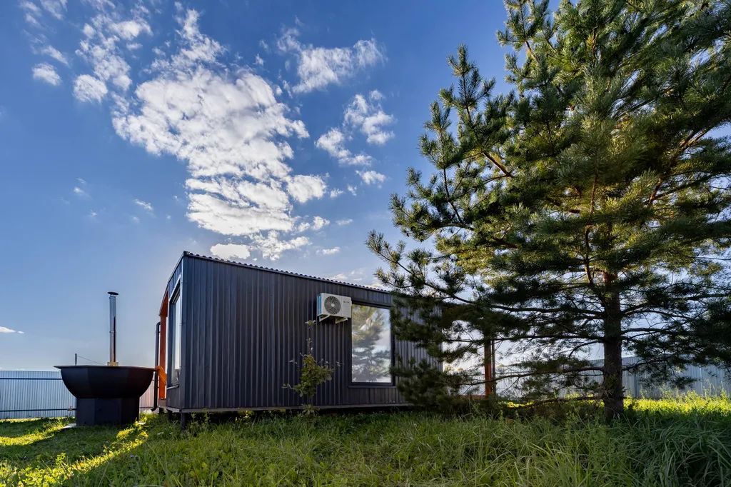 Уютный домик с банным чаном