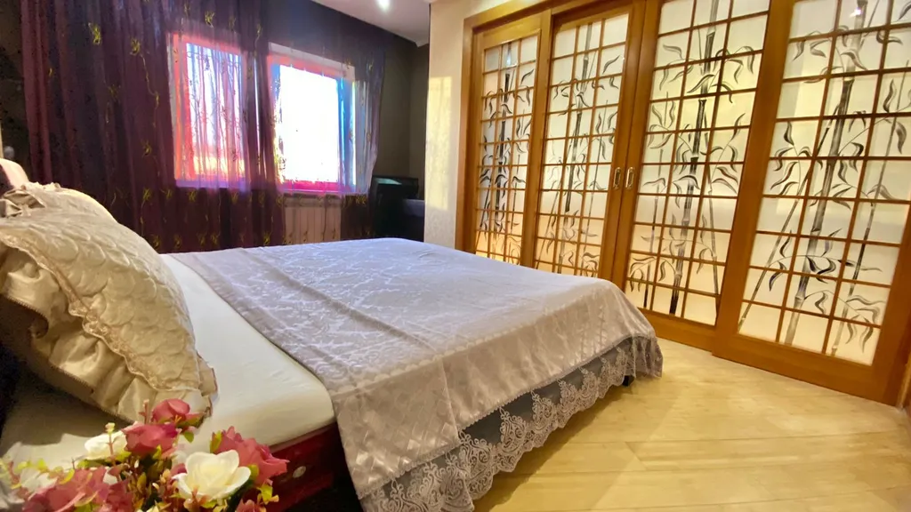 Стильная 1-комнатная квартира в японском стиле ЖК Керемет