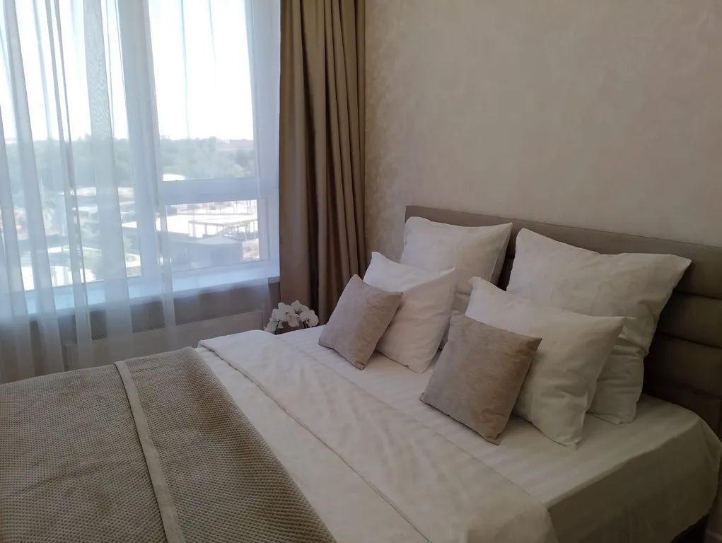 Новая евродвушка в 10 минутах езды от центра рядом с Волгой