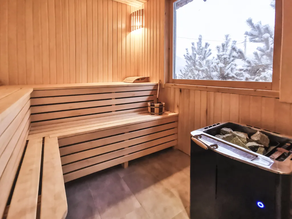Yousinn, шале lucky house рядом с горнолыжкой манжерок, сауна