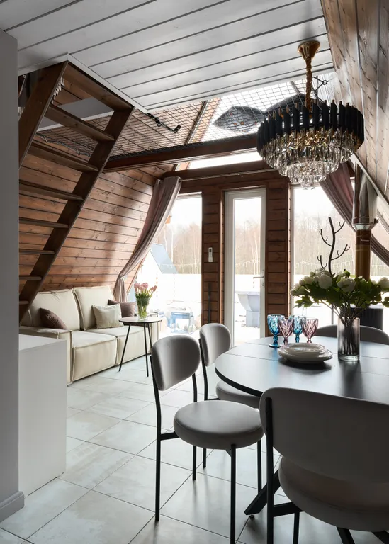 Коттедж Коттедж A-Frame на берегу Ладоги — Сясьстрой