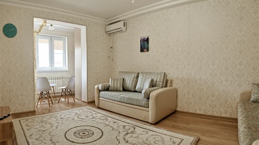 Однокомнатная уютная квартира недалеко от пляжа