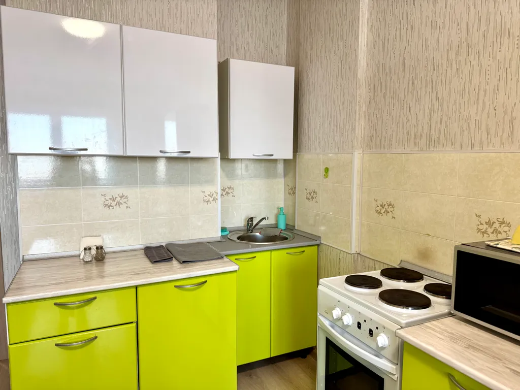 Просторная евродвухкомнатная квартира рядом с парком Горького