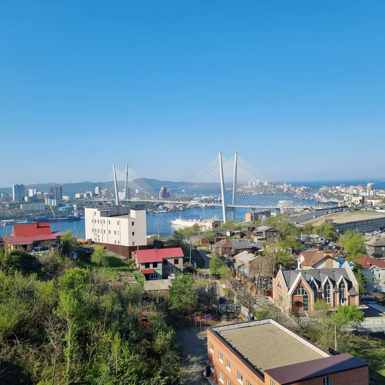 Новая квартира в центре города с красивым видом