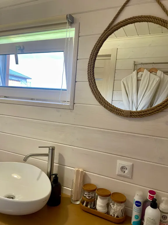 A-frame на берегу Волги