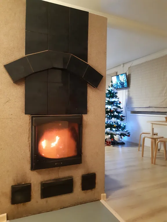 Уютный дом с камином и мангальной зоной