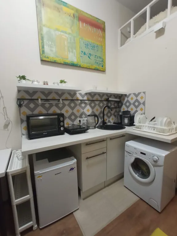 Квартира Квартира Уютная студия рядом с университетом Лесгафт — Санкт-Петербург