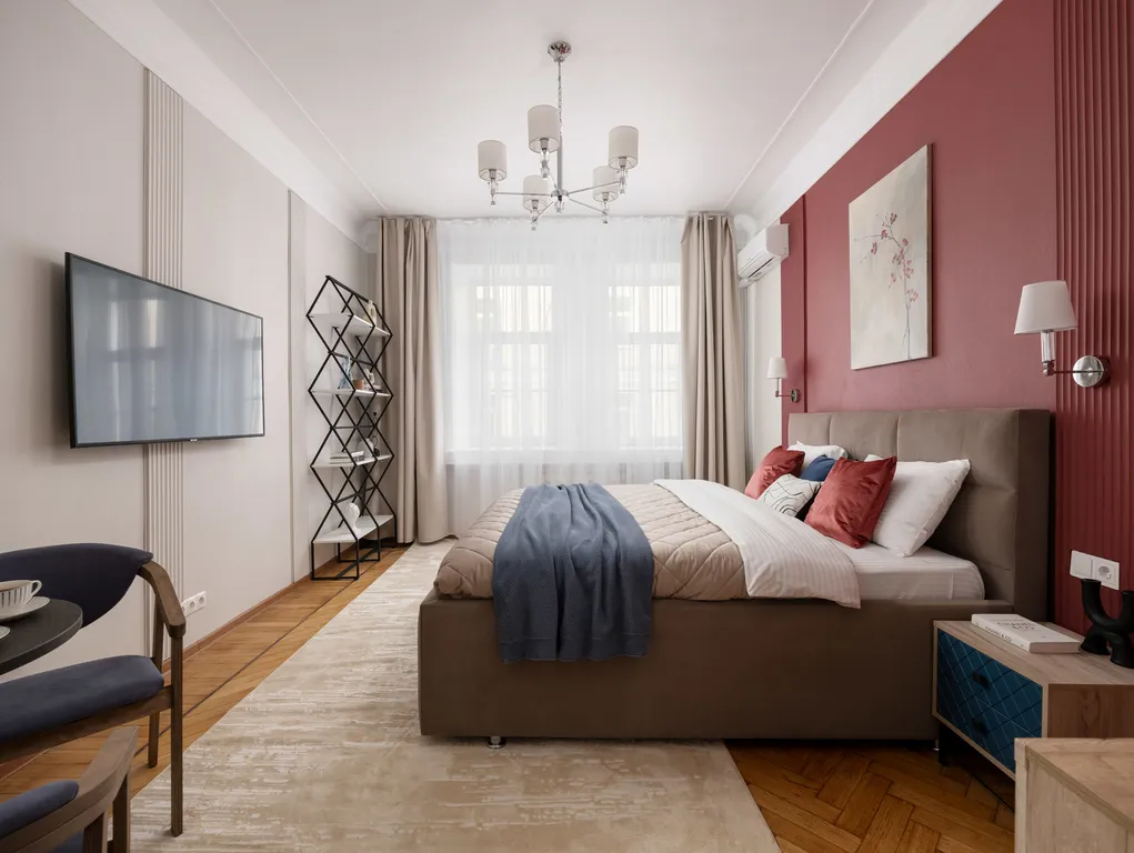 Четверка на Патриках в вишнёвых тонах