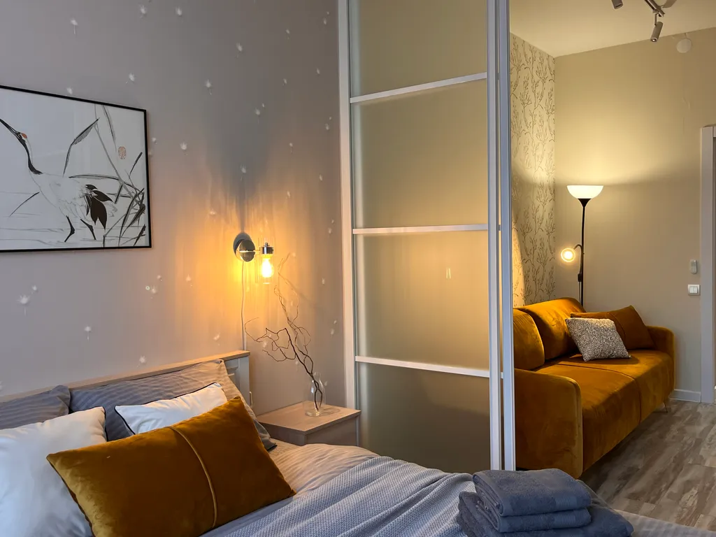 Уютные однокомнатные апартаменты в самом центре