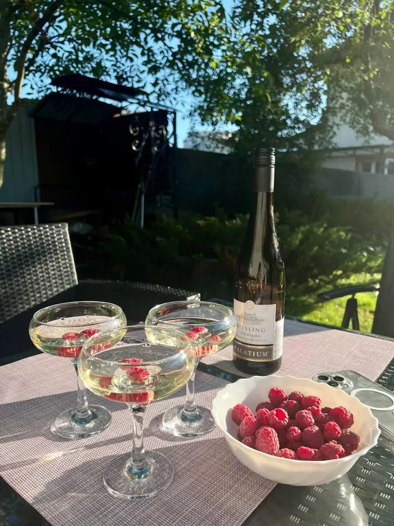 Апартаменты с отдельным закрытым участком и зоной барбекю