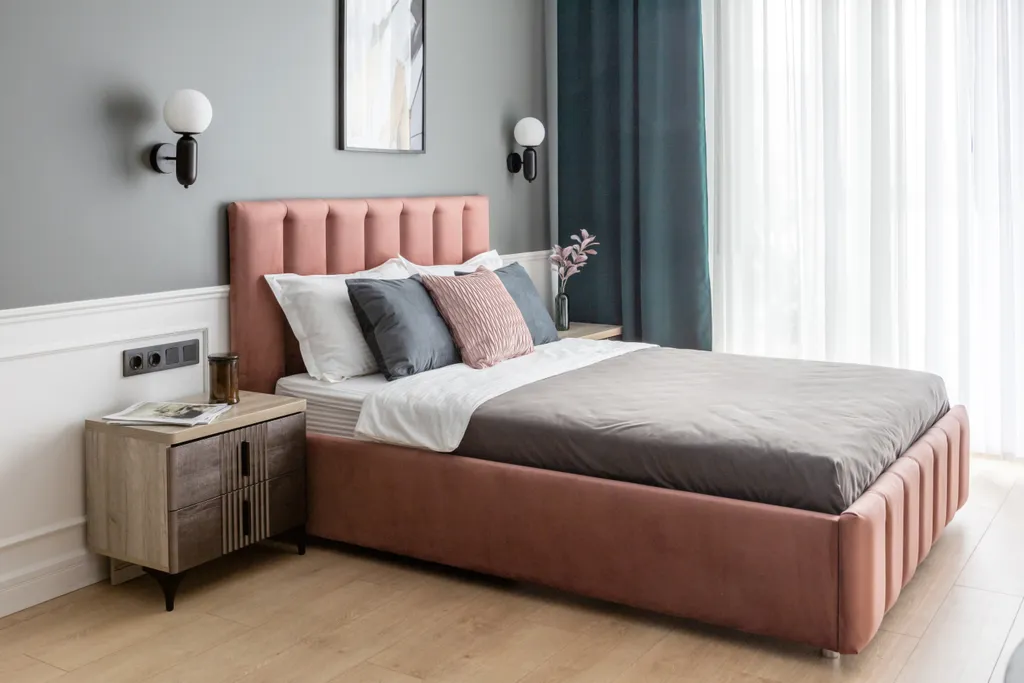 Современная студия с балконом и панорамными окнами у острова Канта