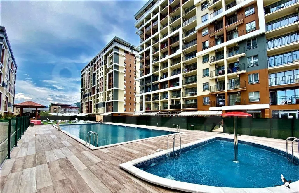 Студия у моря с бассейном на территории. Каравелла 112