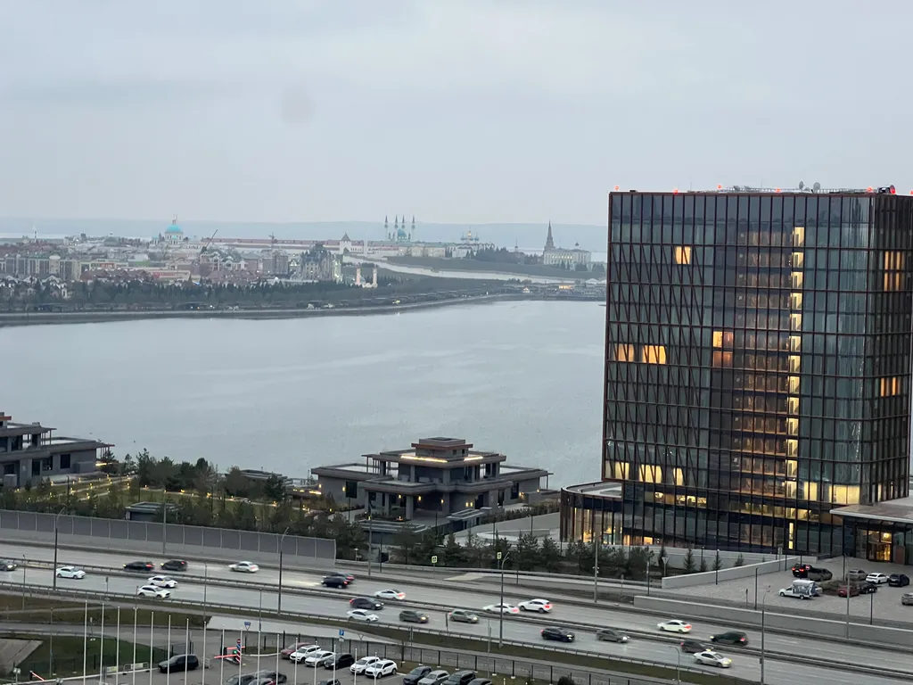 Квартира Апартаменты с панорамным видом на реку и Казанский Кремль — Казань